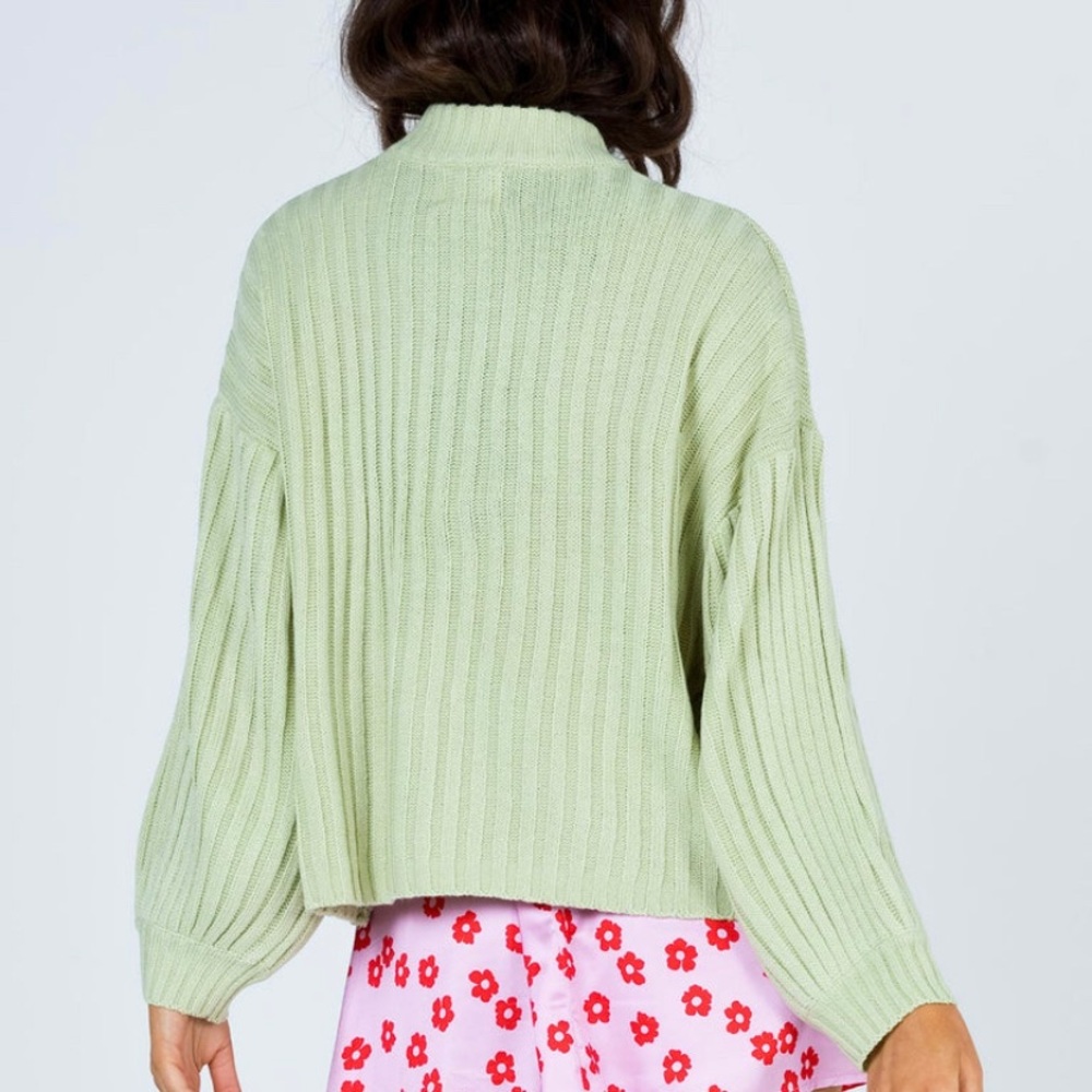 Princess Polly green sweater. New with tags! Great condition